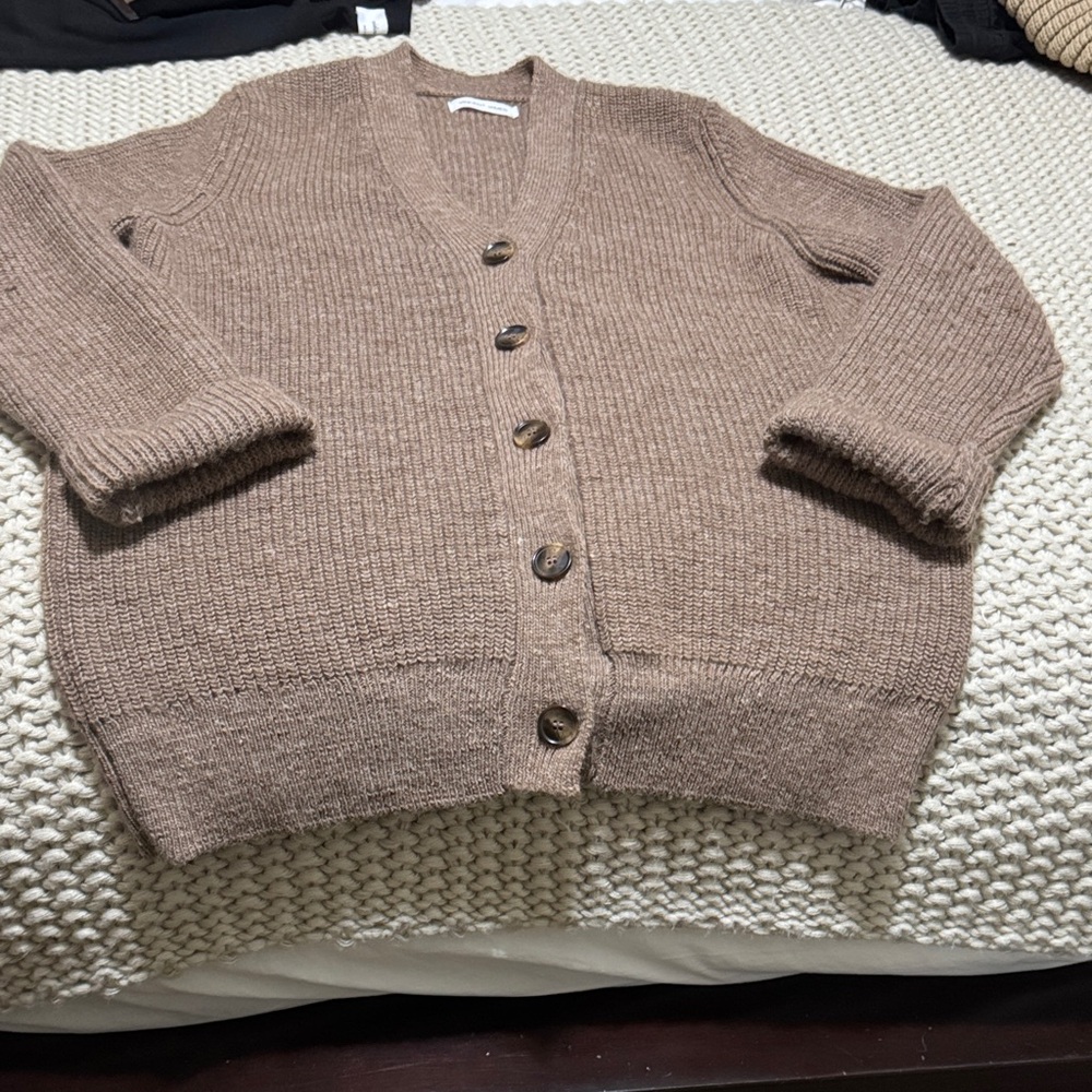 Vincent James Regenerative Wool Cardigan